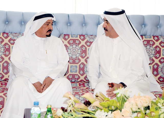 ".. وسموه خلال استقباله حاكم عجمان"