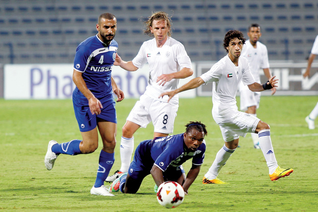 "البسيتين يفشل في انتزاع الصدارة من النصر \t\tتصوير - موهان"