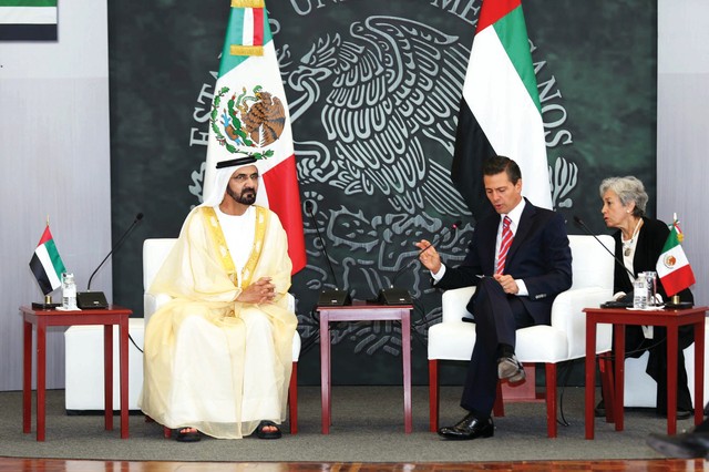 ".. وسموه يبحث علاقات التعاون مع المكسيك"
