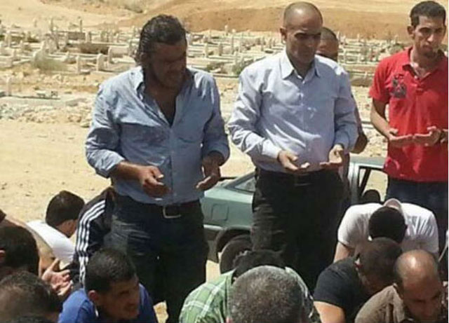 فيديو..وفاة فنان أردني أثناء تصوير مشهد وفاته