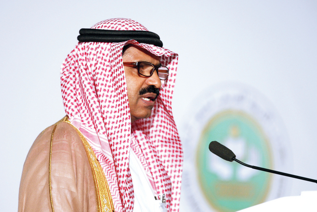 "علي عبد الله موسى يلقي كلمته"