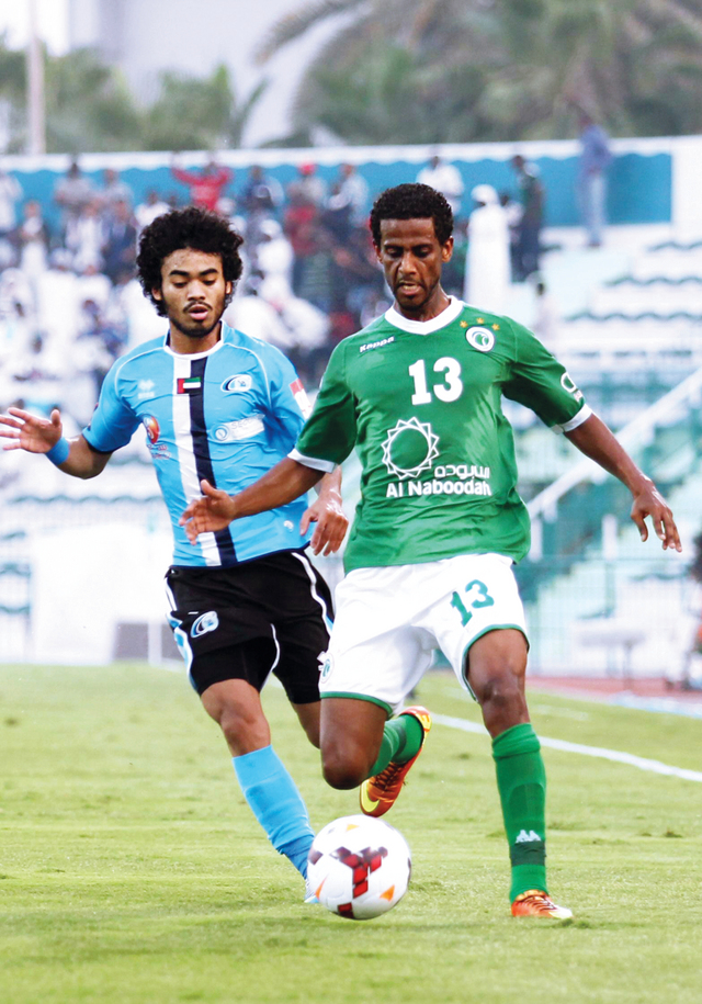 "بني ياس اعتمد على لاعبيه المحليين في مبارياته الأخيرة البيان"