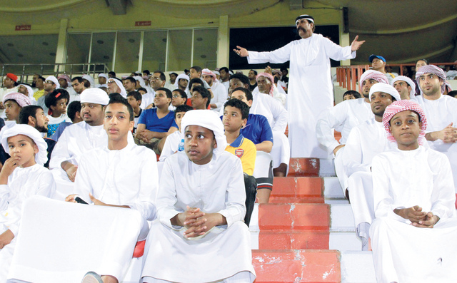"جانب من احتفالات الفجيرة بالصعود البيان"