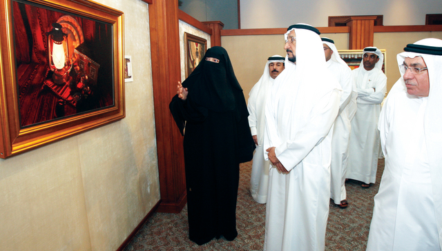 "السويدي وعبيد وحنان الزين وعدد من الحضور \t\tالبيان"
