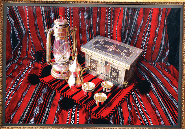 "من اعمال الفنانة \t\tالبيان"