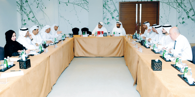 "السركال يترأس اجتماع الكرة \t تصوير ـــ مجدي اسكندر"