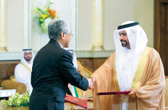 "ومذكرة تفاهم في التعليم العالي والبحث العلمي"