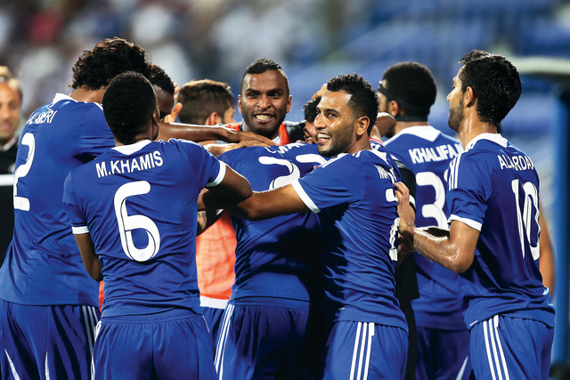 "فرحة الأبطال باللقب الخليجي"