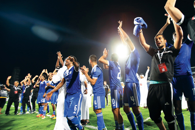 "فرحة الأبطال"