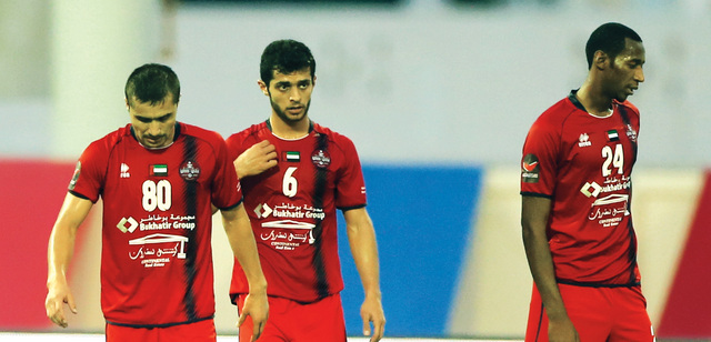 "آثار الهبوط لدوري الدرجة الثانية بادية على نجوم الشعب بعد خسارتهم بخماسية من العين \t البيان"