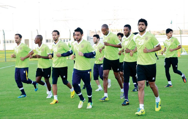"من تدريبات أسود العوير\t\tالبيان"