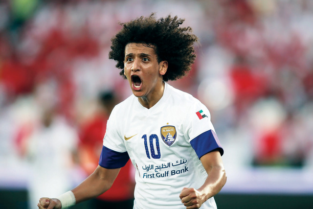 "عمر عبد الرحمن نجم العين والمنتخب\tالبيان"