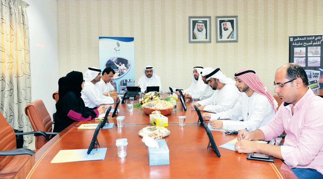 "المظلوم يترأس اجتماع لجنة المنتخبات باتحاد الإمارات لرياضة المعاقين البيان"