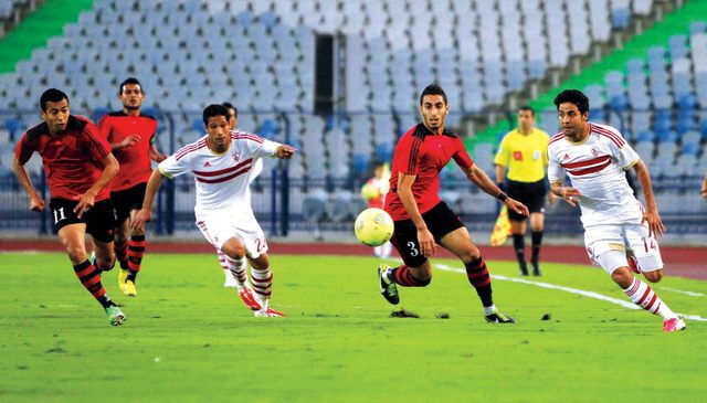 "جانب من مباريات الدوري المصري أرشيفية"