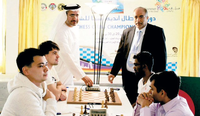"من منافسات الجولة الثانية من البطولةالبيان"