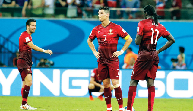 "البرتغالي رونالدو خلال مشاركته الأخيرة منتخب بلاده أمام أمريكا \t رويترز"