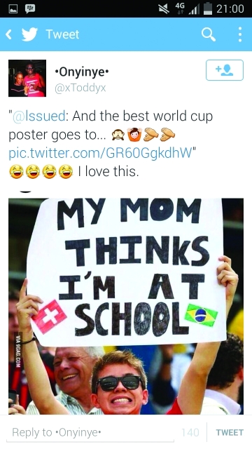 "أنا هنا يا أمي"