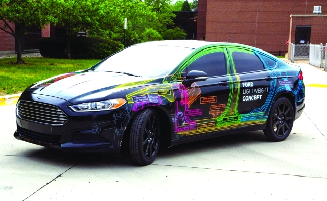 "مفهوم مبتكر لمركبة خفيفة الوزن"