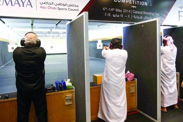 "منافسة قوية في الرماية البيان"