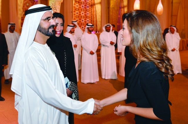"سموه لدى لقائه الإعلاميين المواطنين والعرب"