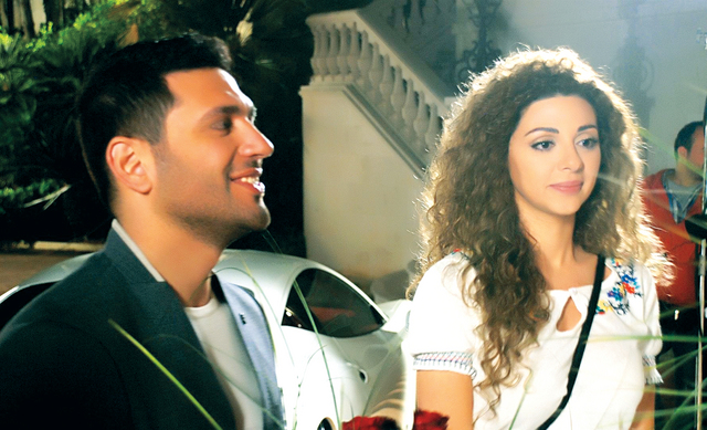 "ميريام فارس وحسن رداد في »اتهام«"
