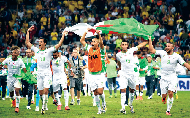 "الجزائر شرفت العرب\t  ا ف ب"