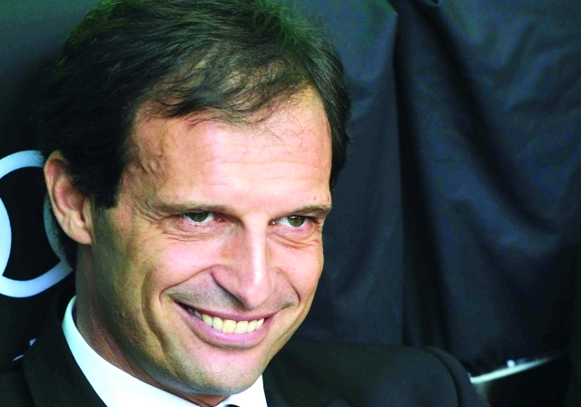 "FOTO ARCHIVIO - TUTTO PRONTO PER LA 34^ GIORNATA DEL CAMPIONATO DI CALCIO DI SERIE A. NELLA FOTO MASSIMILIANO ALLEGRI FOTO PEGASONEWSPORT/INFOPHOTO:"