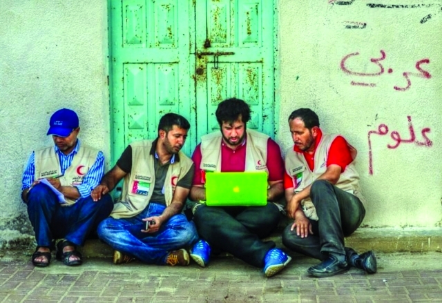 "رصد ومتابعة للتطورات قرب موقع المستشفى \t\t\t البيان"