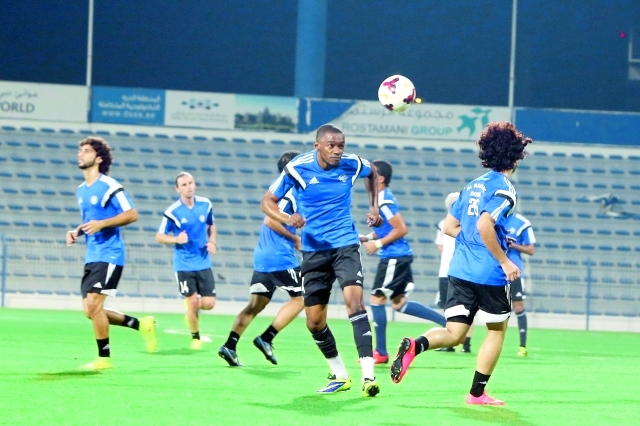 "النصر يخوض أولى تجاربه اليوم للموسم الجديدتصوير- غلام كاركر"