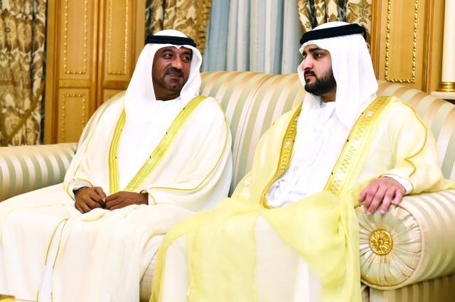 "مكتوم بن محمد وأحمد بن سعيد"