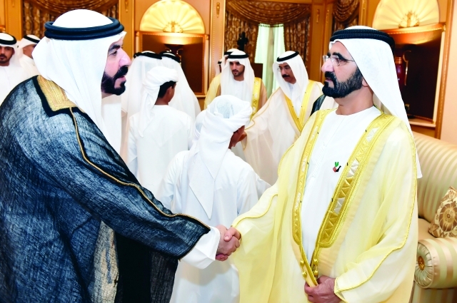 "وأحد المهنئين"