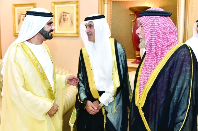 "سموه في حديث مع الغرير والكبيسي"