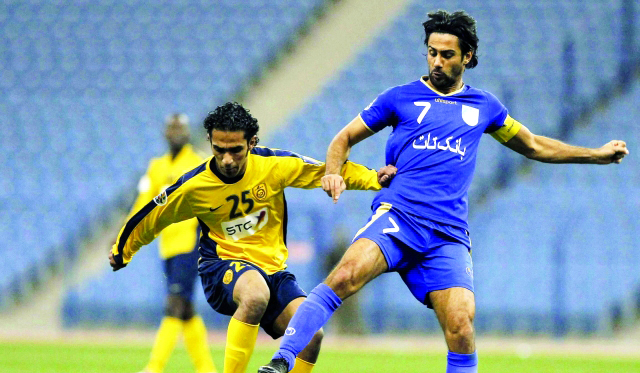 "من مباريات الدوري السعودي\tمن المصدر"