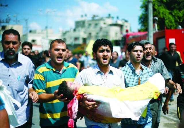 "الحرب على غزة هدفها تقويض حكومة الوحدة الفلسطينية\tأرشيفية"