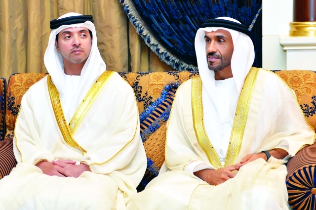 "نهيان وهزاع بن زايد"
