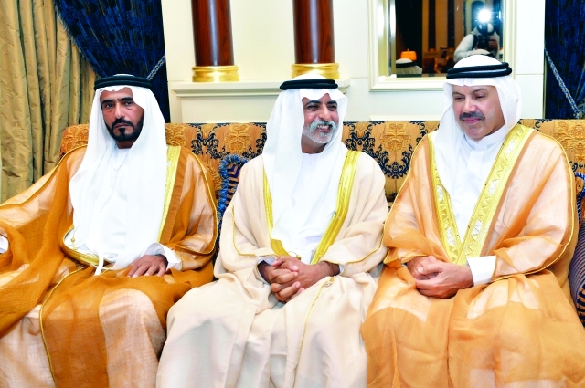 "نهيان بن مبارك ومصبح الفتان"