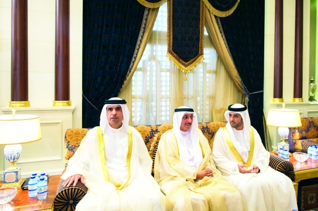 "عبد العزيز النعيمي وفيصل بن صقر القاسمي"