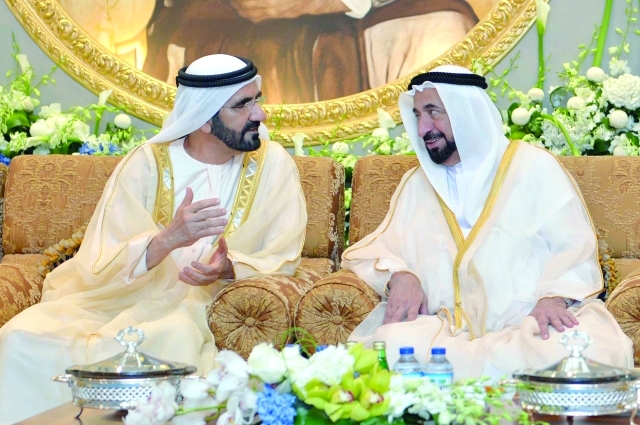 "..وسموه في حديث مع سلطان القاسمي"