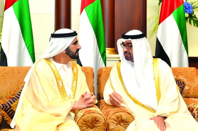"محمد بن راشد ومحمد بن زايد في حديث أخوي"