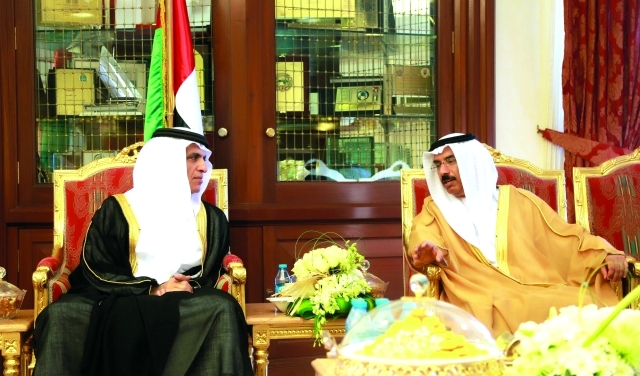 ".. وفي حديث مع محمد المر"