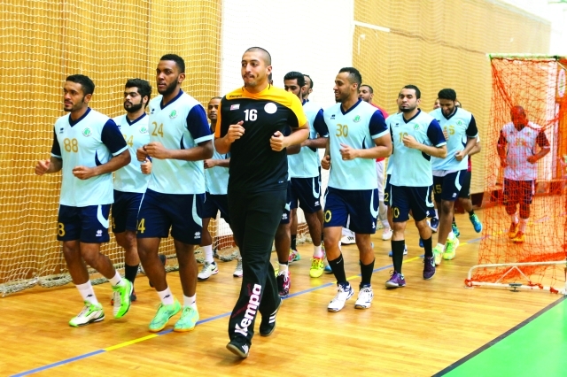 "التدريب الأول لمنتخب اليد \tتصوير - عماد علاءالدين"