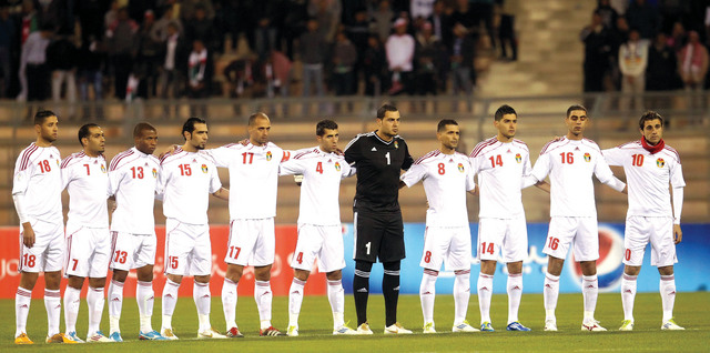 "المنتخب الأردني لكرة القدم\tالبيان"