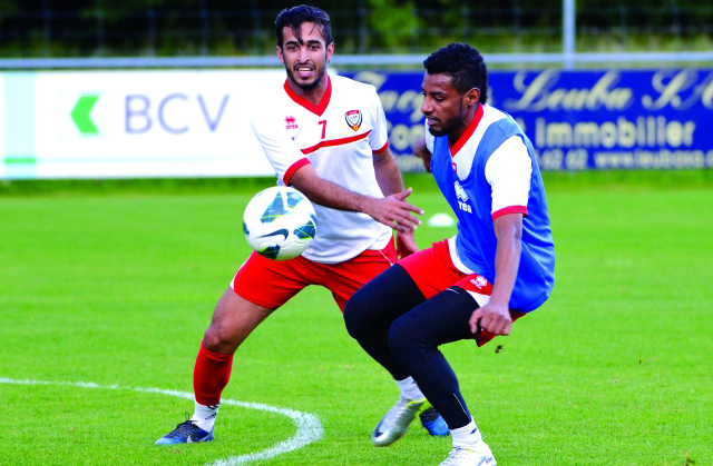 "من تدريبات سابقة للمنتخب البيان"