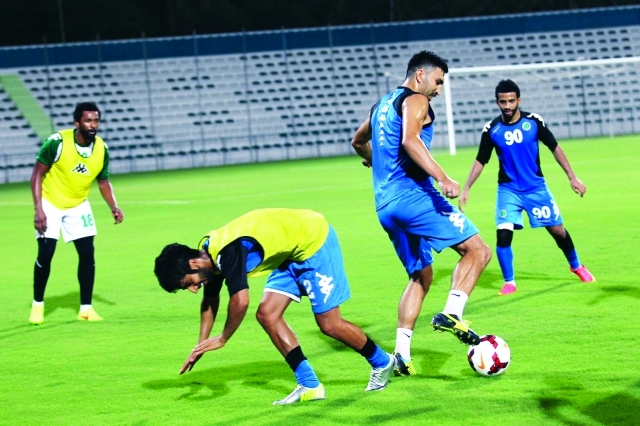 "من تدريبات الشباب البيان"