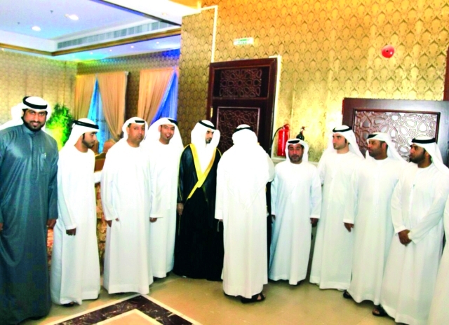 "محمد ابراهيم ومحمد الكعبي وعارف نور والعريس وعلي الكعبي وعلي المنصور وعلي المازم وعباس فرض الله."