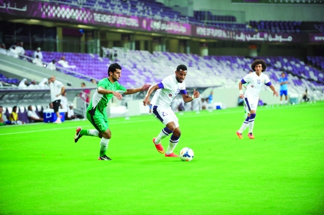 "من مباراة العين وصحار البيان"