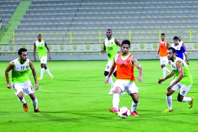 "من تدريبات الوصل استعداداً للموسم الجديد البيان"