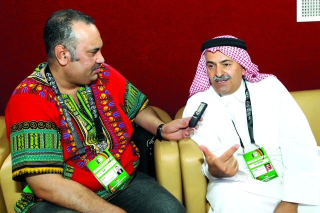 "سعود آل ثاني يتحدث لـ «البيان الرياضي»"
