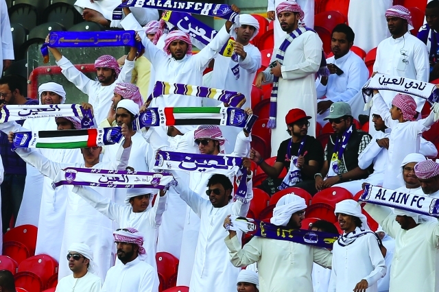 "جماهير العين اللاعب رقم 12 في مواجهة الاتحاد السعودي\t البيان"