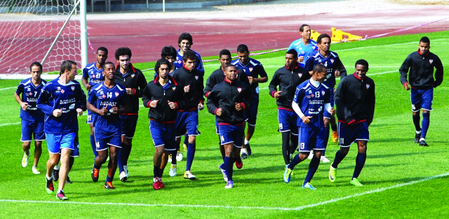 "تدريبات متواصلة للمنتخب استعداداً للاستحقاقات المقبلة \t البيان"